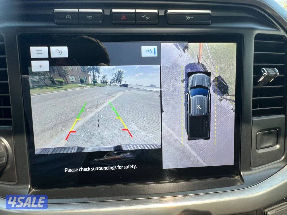 للبيع وانيت فورد لاريت F150  موديل 2021 عداد 72 صبغ وكاله تحت الكفالة6