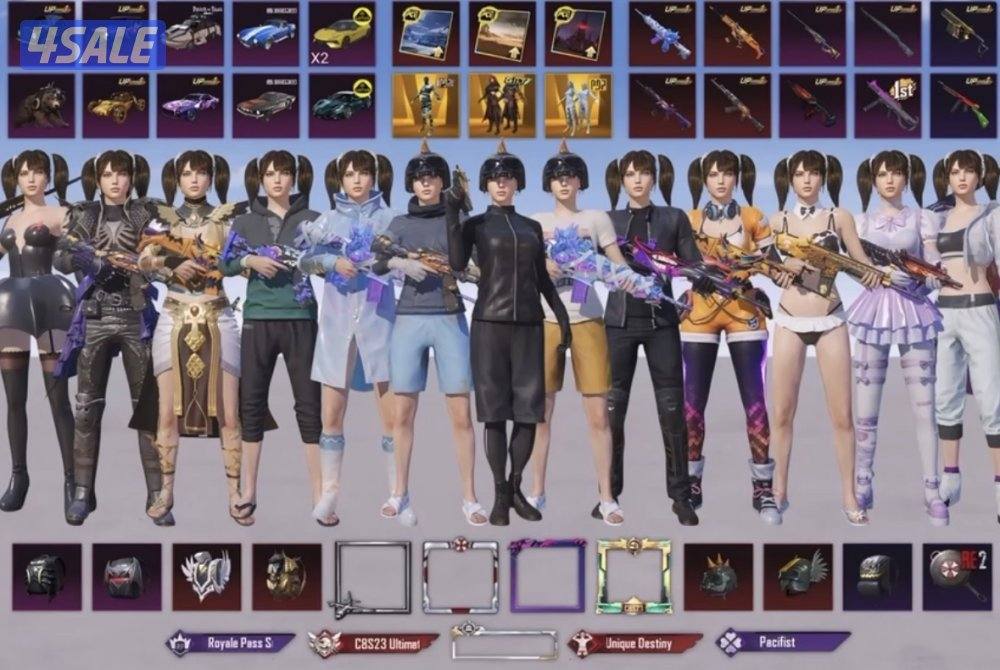 للبيع حساب ببجي0