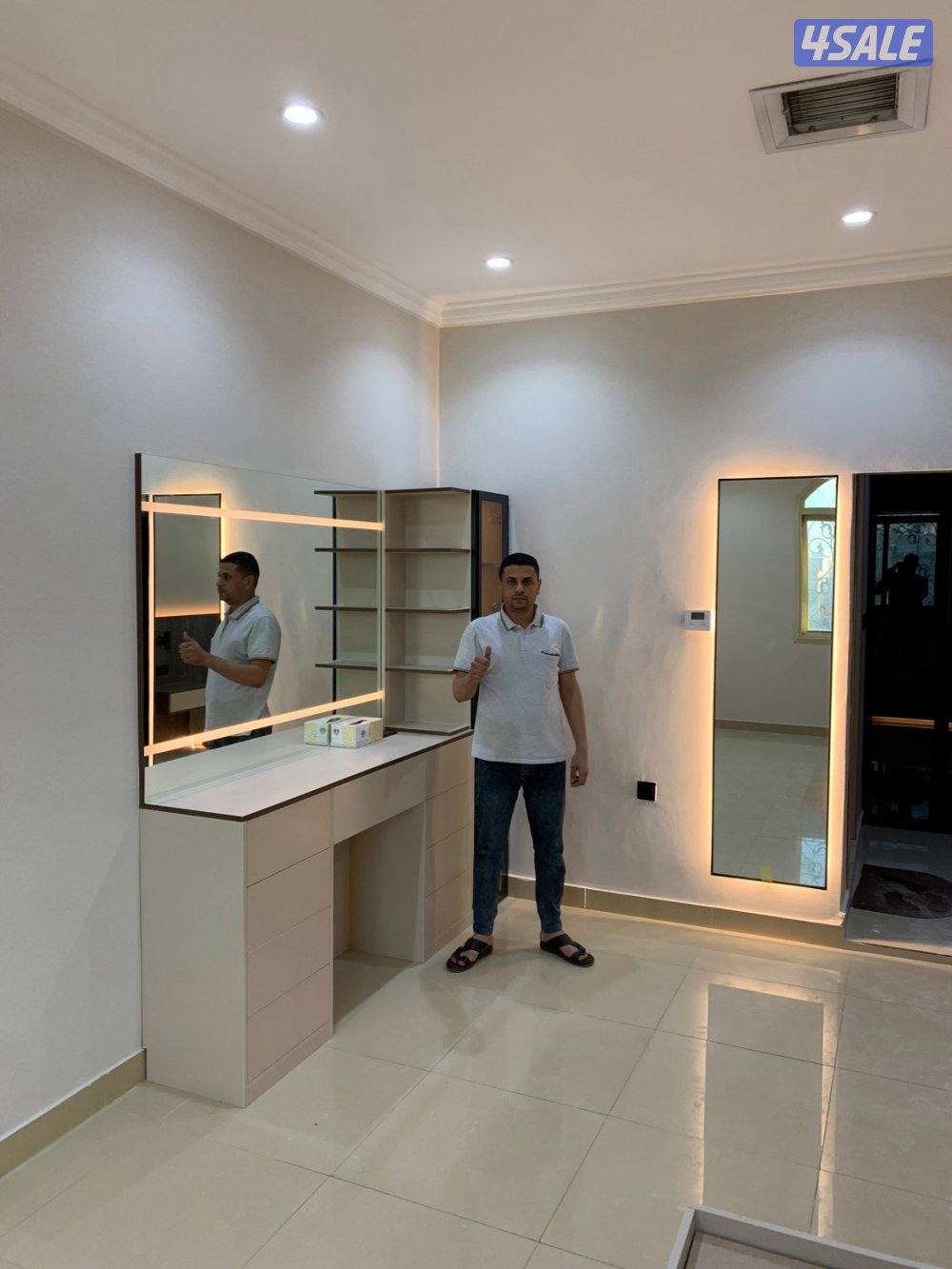 ديكورات وأصباغ الكويت 🇰🇼 صالات استقبال/ كنسول /تفصيل غرف نوم / وجار6