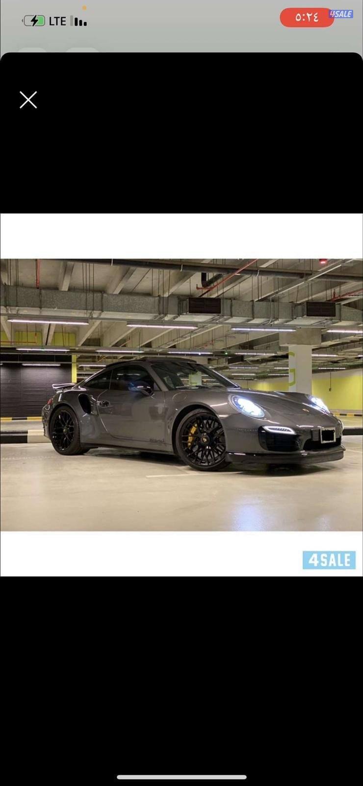 للبيع بورش تيربو اس 20153