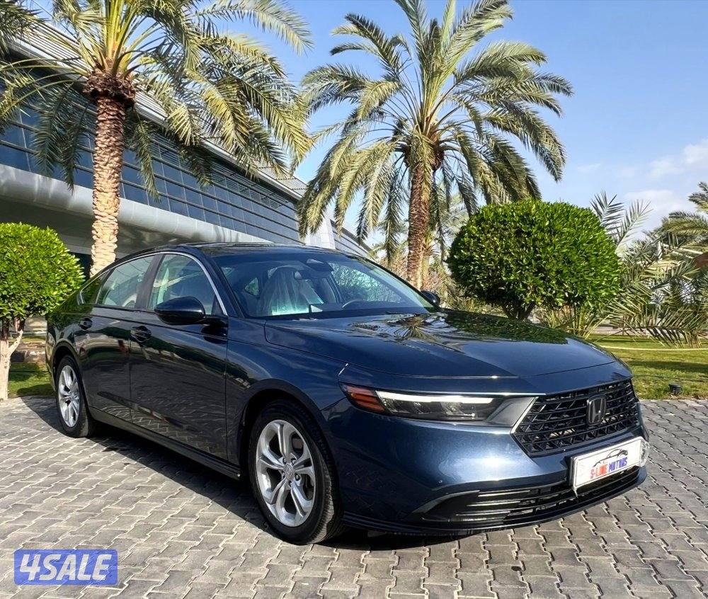 للبيع هوندا اكورد موديل 2023 عداد 32 ألف كيلو صبغ وكاله تحت الكفالة0