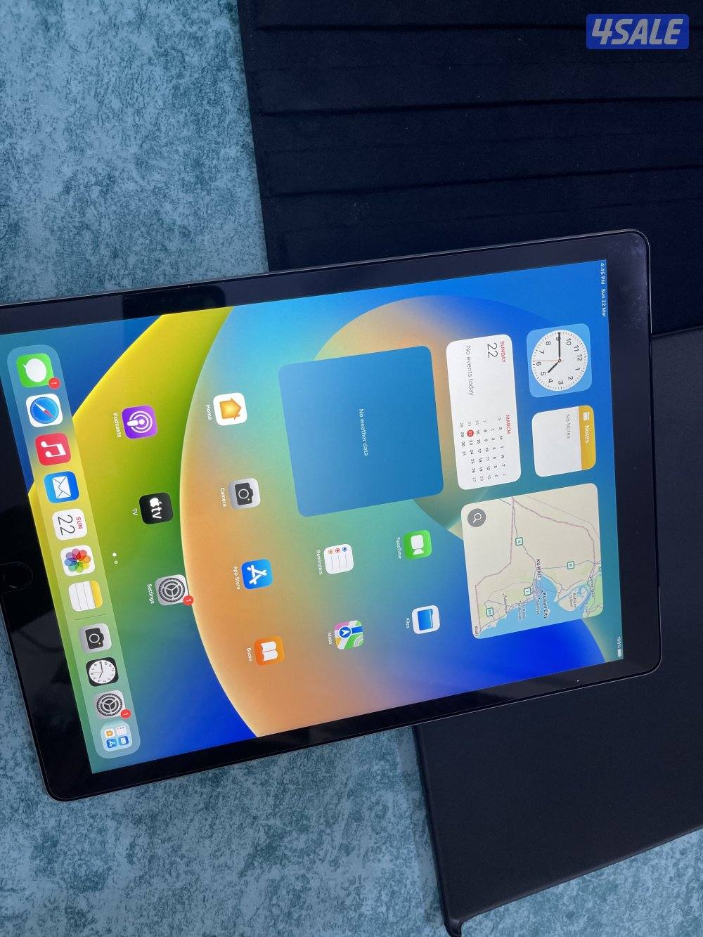 ايباد ابل برو12.9 انش 128 قيقا شريحة نظيف مو مفتوح4