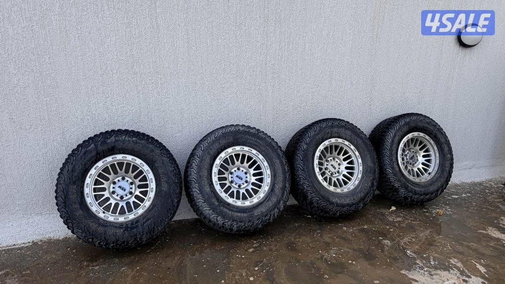 للبيع تواير Goodyear ورانقات فل نيكل مع رفعة0