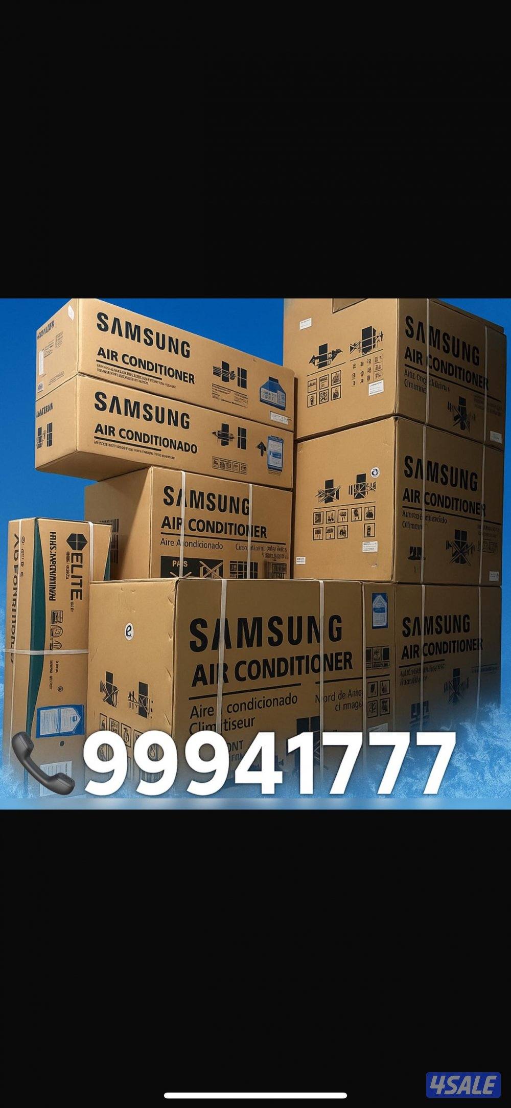 للبيع وحدات تكييف و مكيفات جديدة بالكرتون0