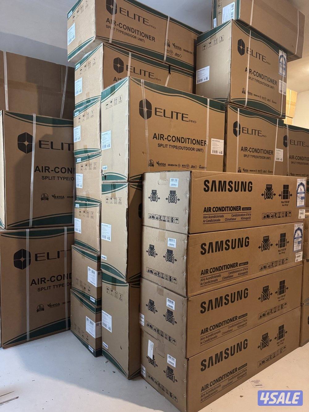 للبيع وحدات تكييف و مكيفات جديدة بالكرتون9