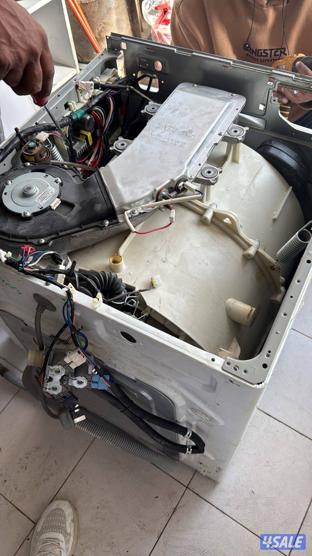 تصليح غسالات اتوماتيك صيانة  غسالة و نشافة  فني4