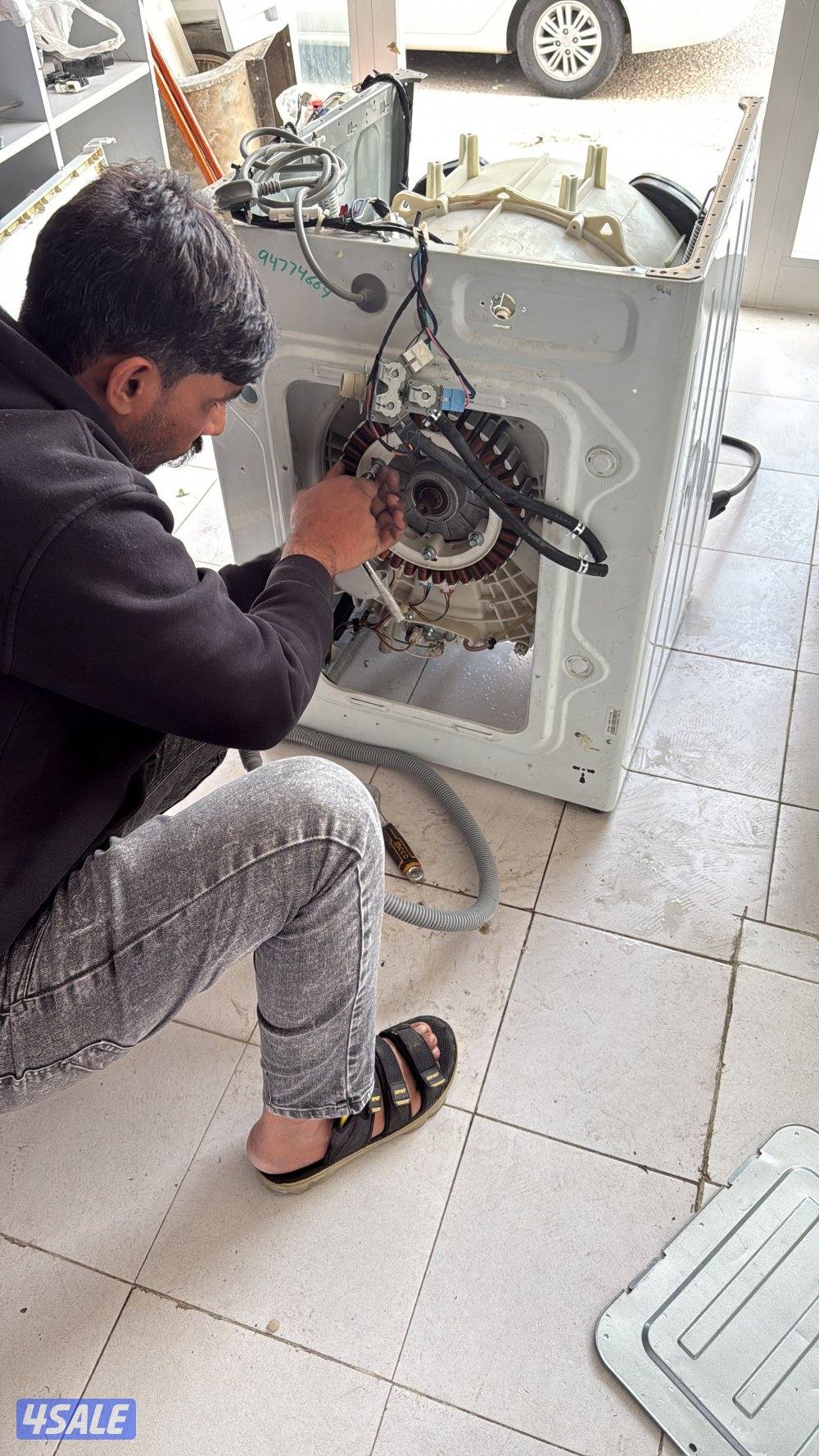 تصليح غسالات اتوماتيك صيانة  غسالة و نشافة  فني5