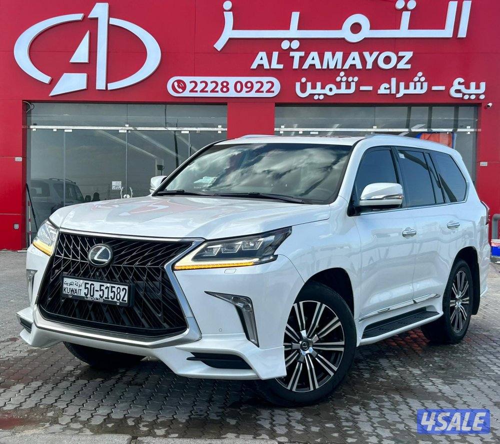 لكزس LX570s  موديل 2019 ماشى 231.000 k.m  وارد الساير.صبغ وكالة حماية0