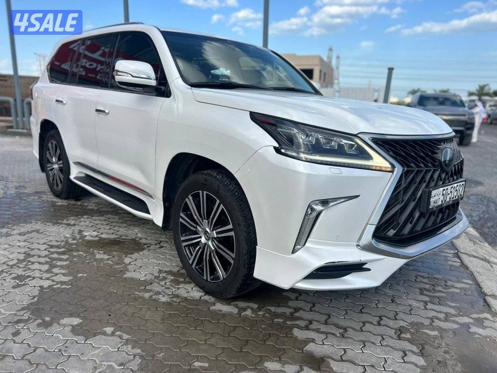 لكزس LX570s  موديل 2019 ماشى 231.000 k.m  وارد الساير.صبغ وكالة حماية1