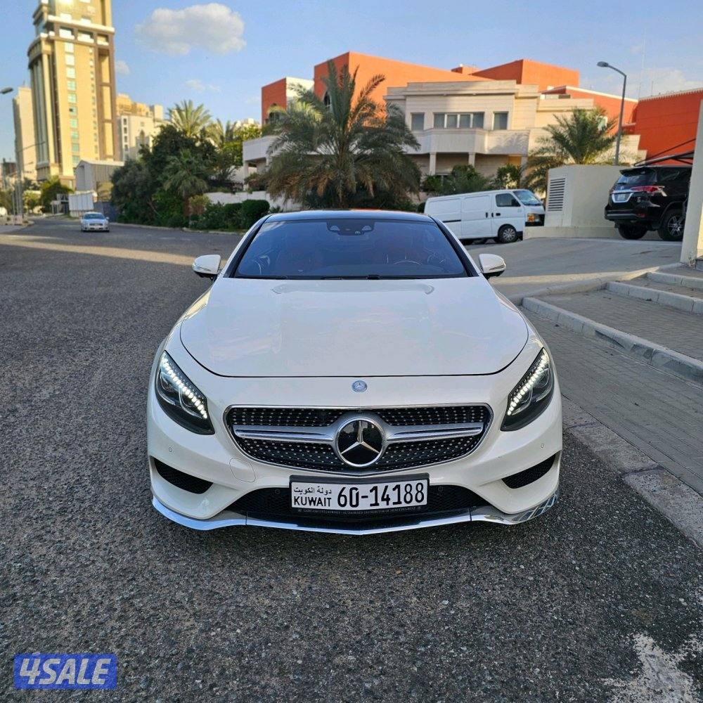 Mercedes-Benz S500 coupe 2015 صبغ الوكالة1