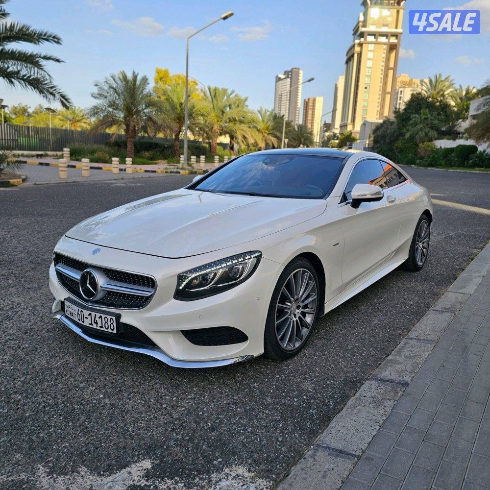 Mercedes-Benz S500 coupe 2015 صبغ الوكالة2