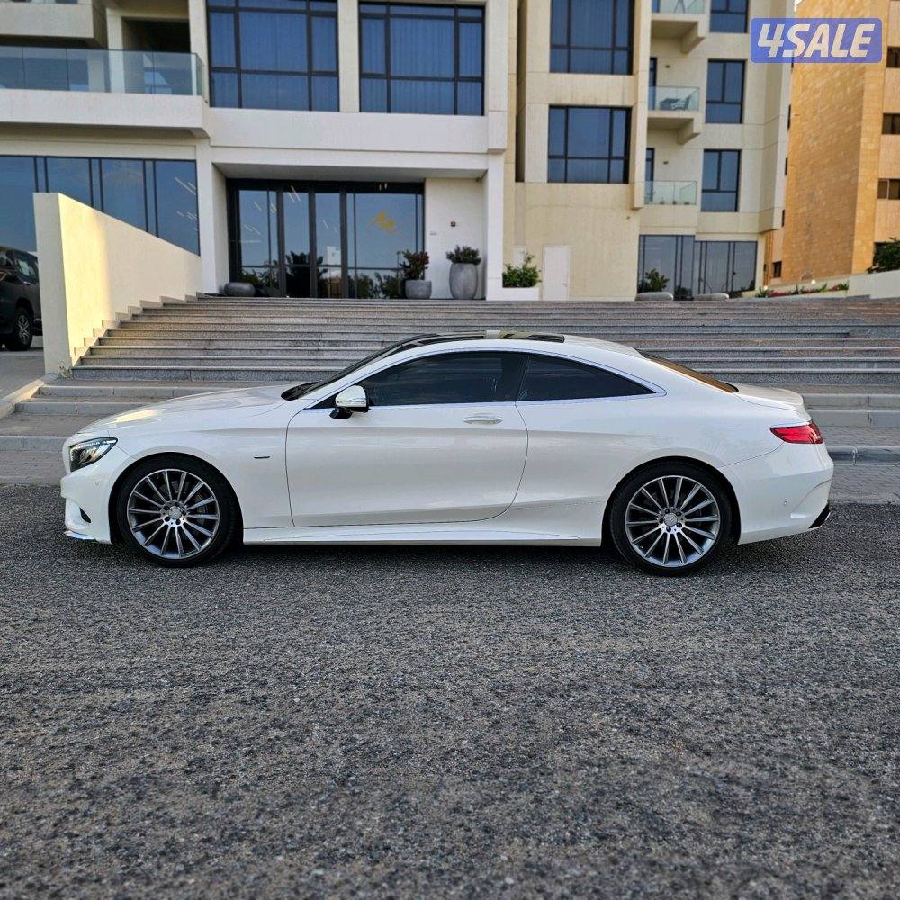 Mercedes-Benz S500 coupe 2015 صبغ الوكالة4