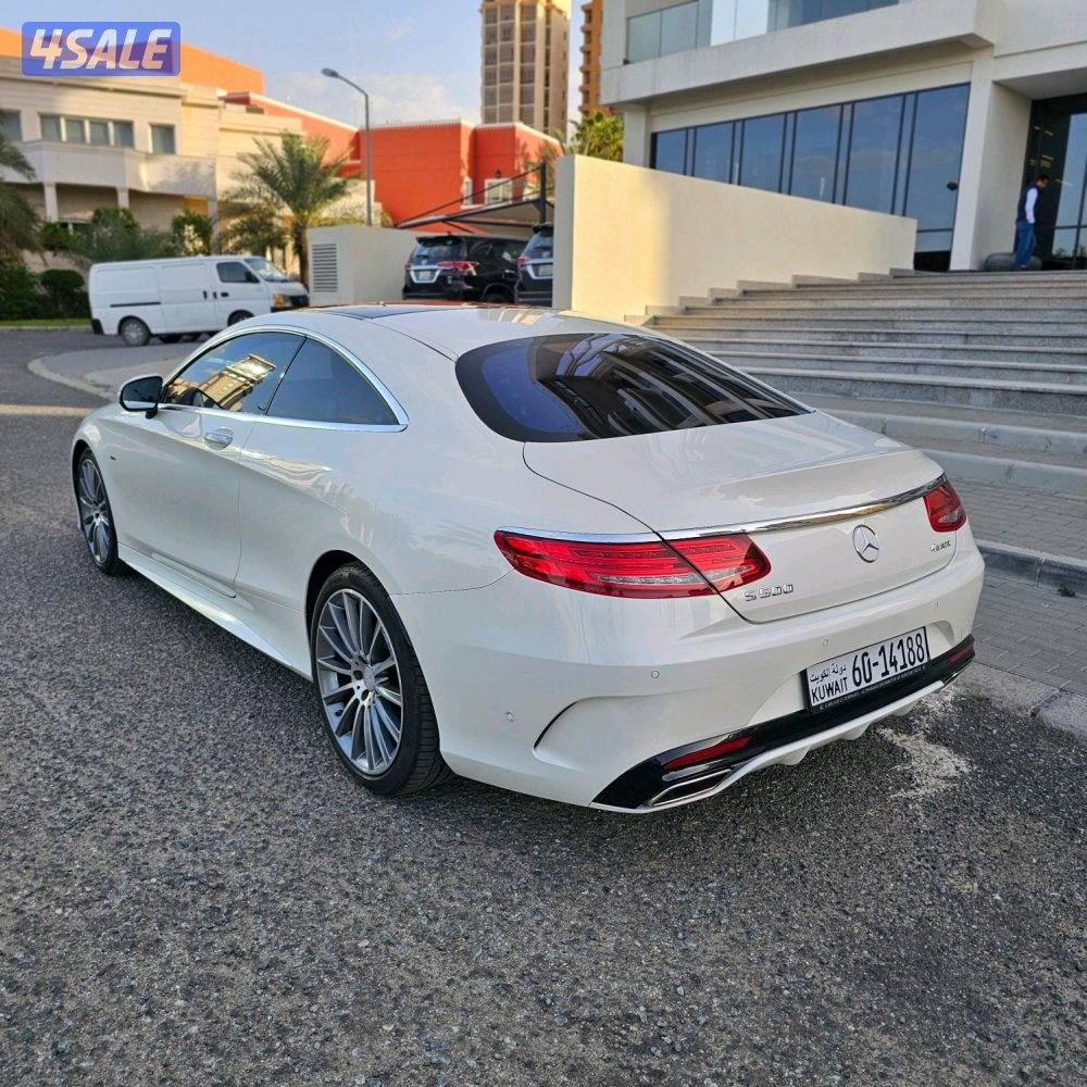 Mercedes-Benz S500 coupe 2015 صبغ الوكالة5