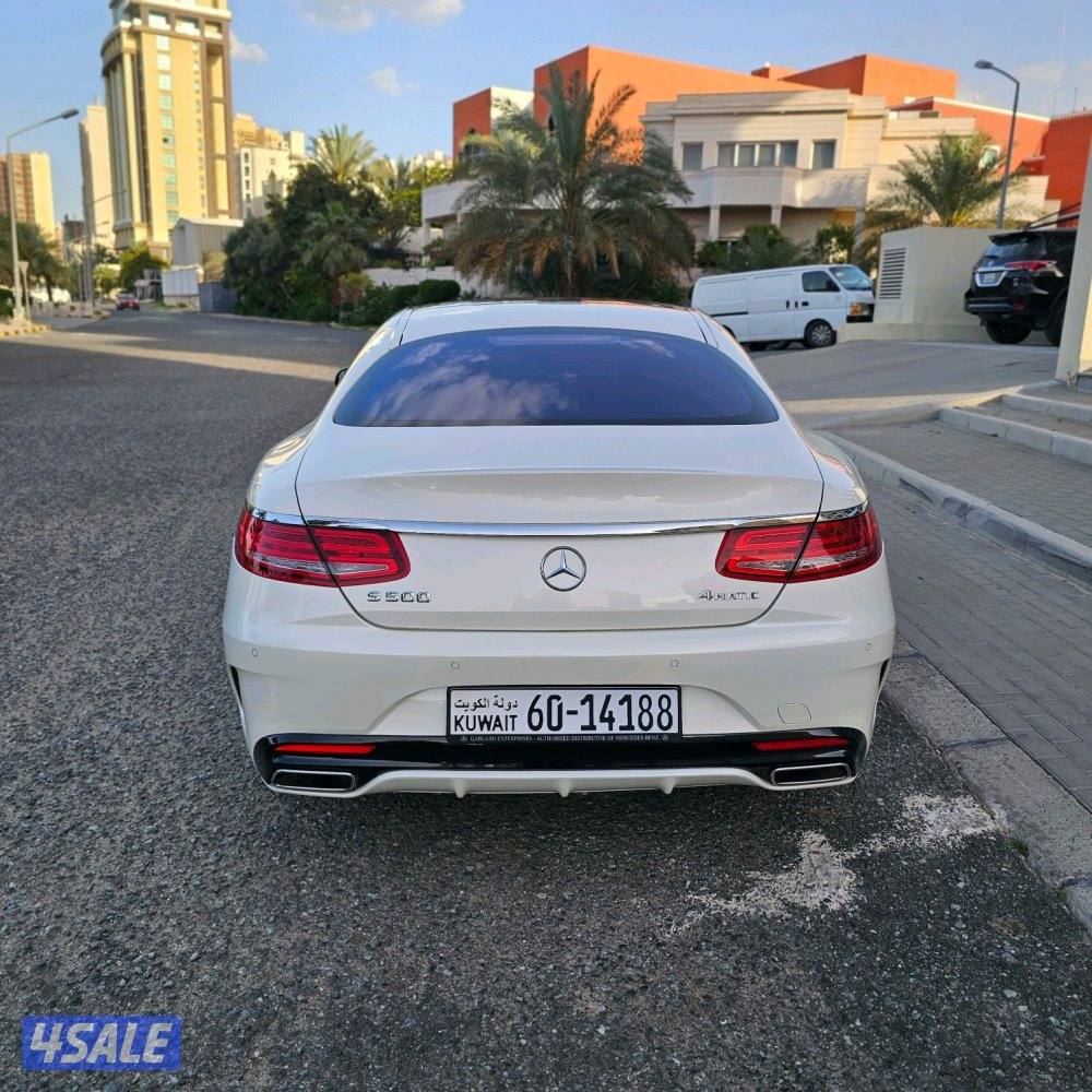 Mercedes-Benz S500 coupe 2015 صبغ الوكالة6