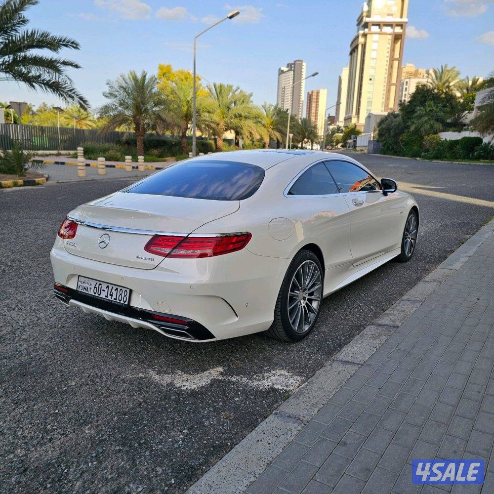 Mercedes-Benz S500 coupe 2015 صبغ الوكالة7