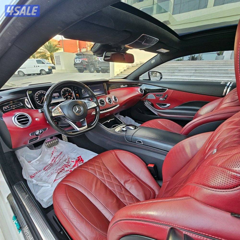 Mercedes-Benz S500 coupe 2015 صبغ الوكالة8