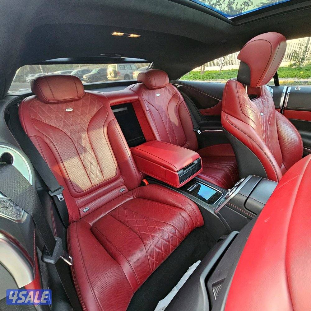 Mercedes-Benz S500 coupe 2015 صبغ الوكالة9