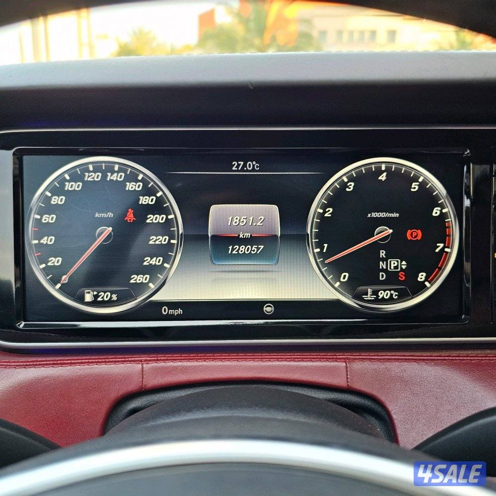 Mercedes-Benz S500 coupe 2015 صبغ الوكالة10