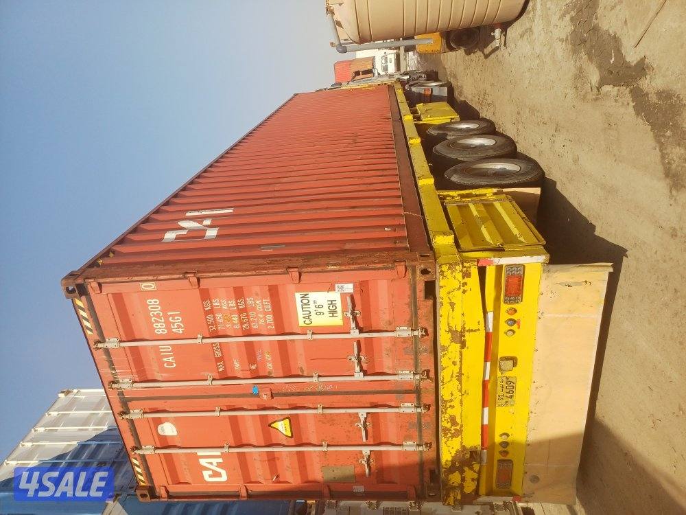 يوجد جميع انواع الحاويات للشحن والتخزين وجميع الاغراض 20 قدم 40 قدم سق3