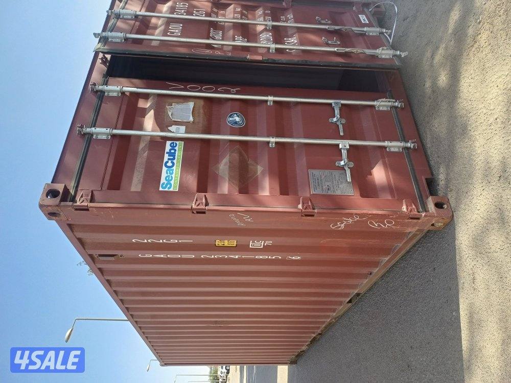 يوجد جميع انواع الحاويات للشحن والتخزين وجميع الاغراض 20 قدم 40 قدم سق10