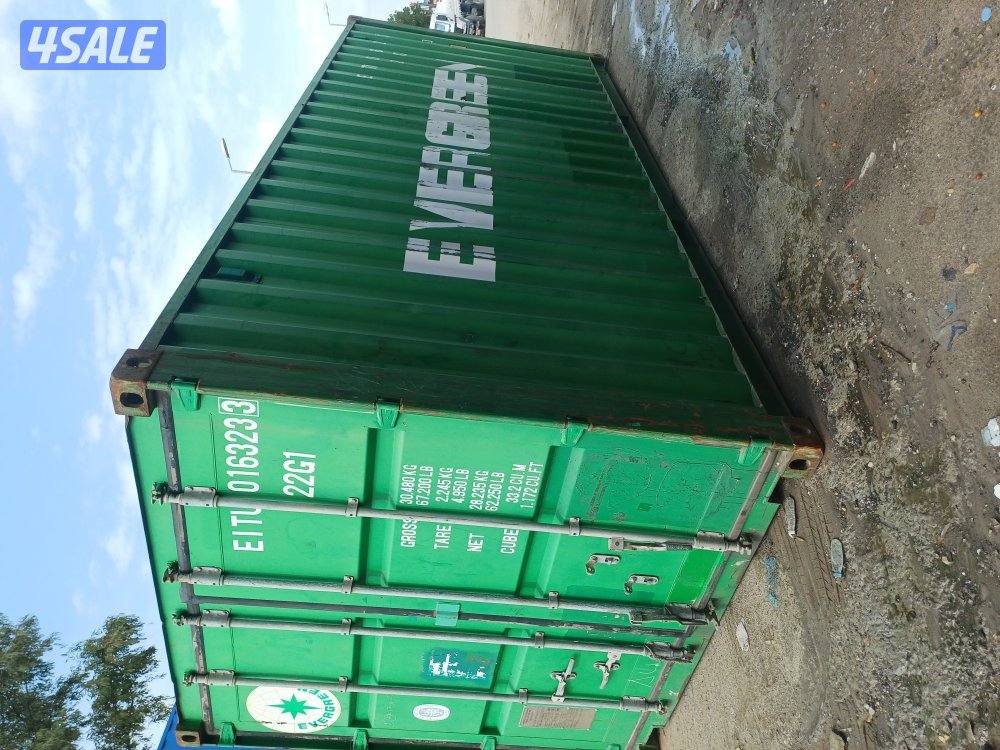 يوجد جميع انواع الحاويات للشحن والتخزين وجميع الاغراض 20 قدم 40 قدم سق13