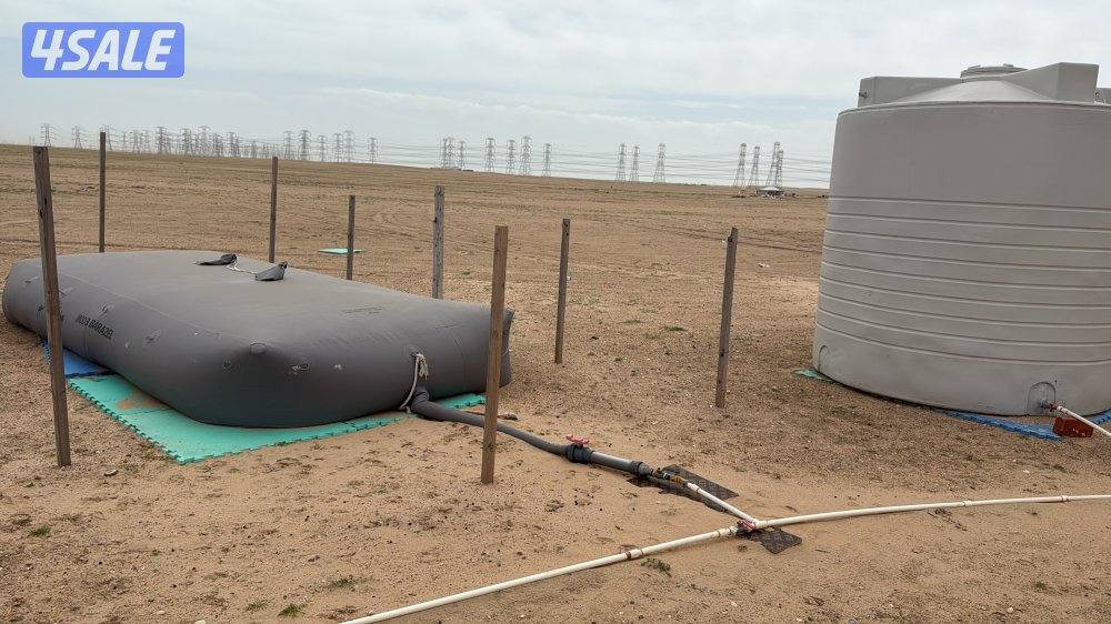 للبيع شبوك مع احواض وجربة ماي وخزان  ومخزن وظلال استخدام 4 اشهر فقط2