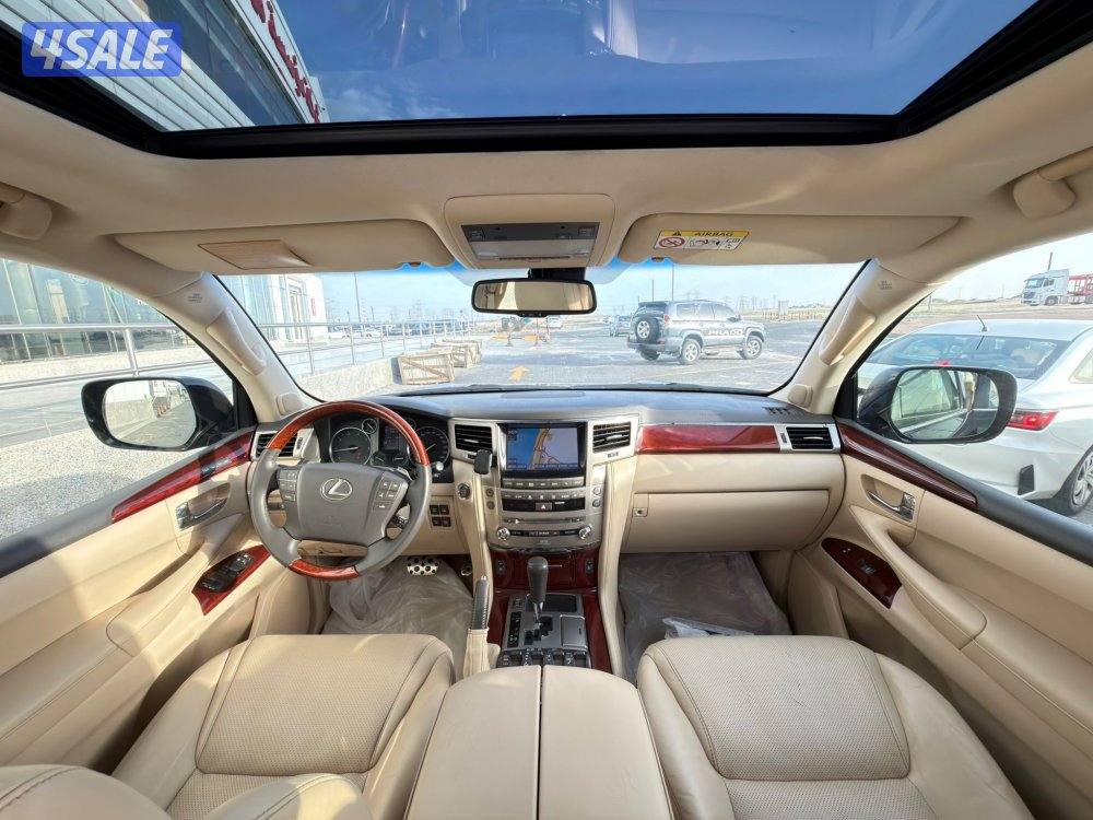 للبيع لكزس LX570 صبغ الوكاله الدرجه الاولي8