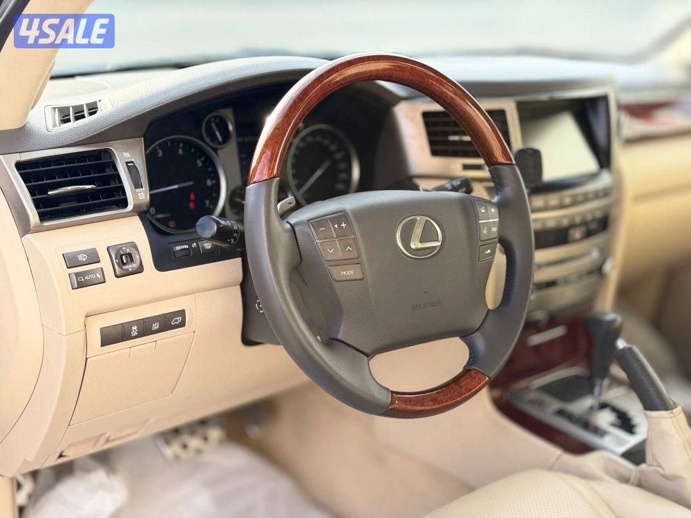 للبيع لكزس LX570 صبغ الوكاله الدرجه الاولي9