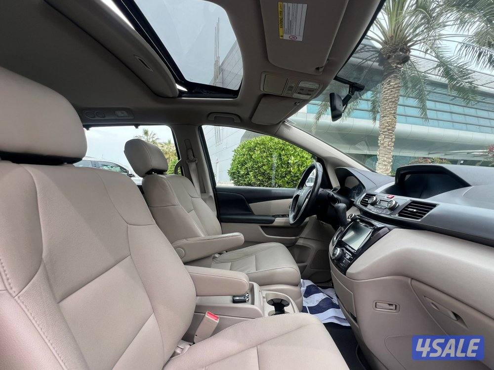 للبيع هوندا اوديسي موديل 2014 عداد 164 صبغ وكالة4