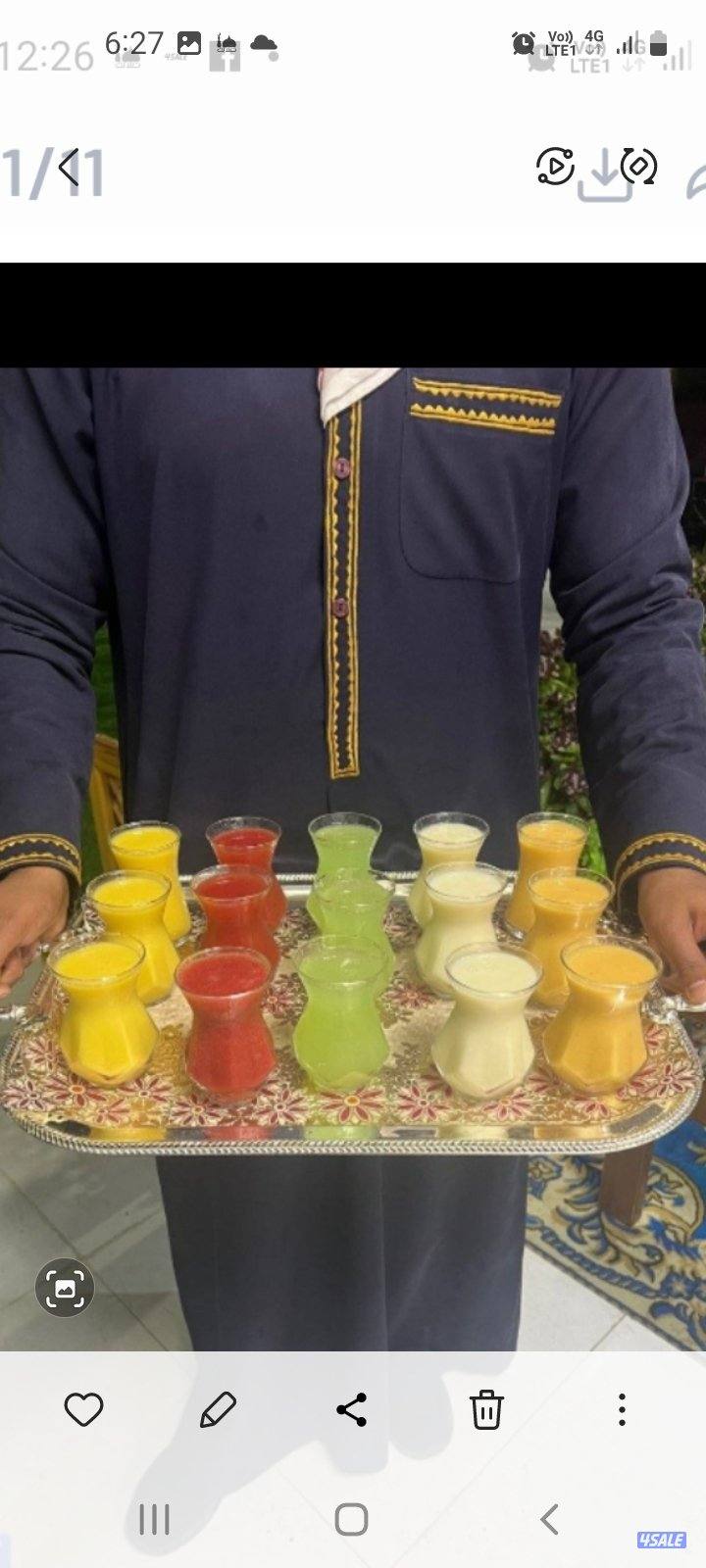 تقديم التمور والقهوة العربي بالزي الرسمي14