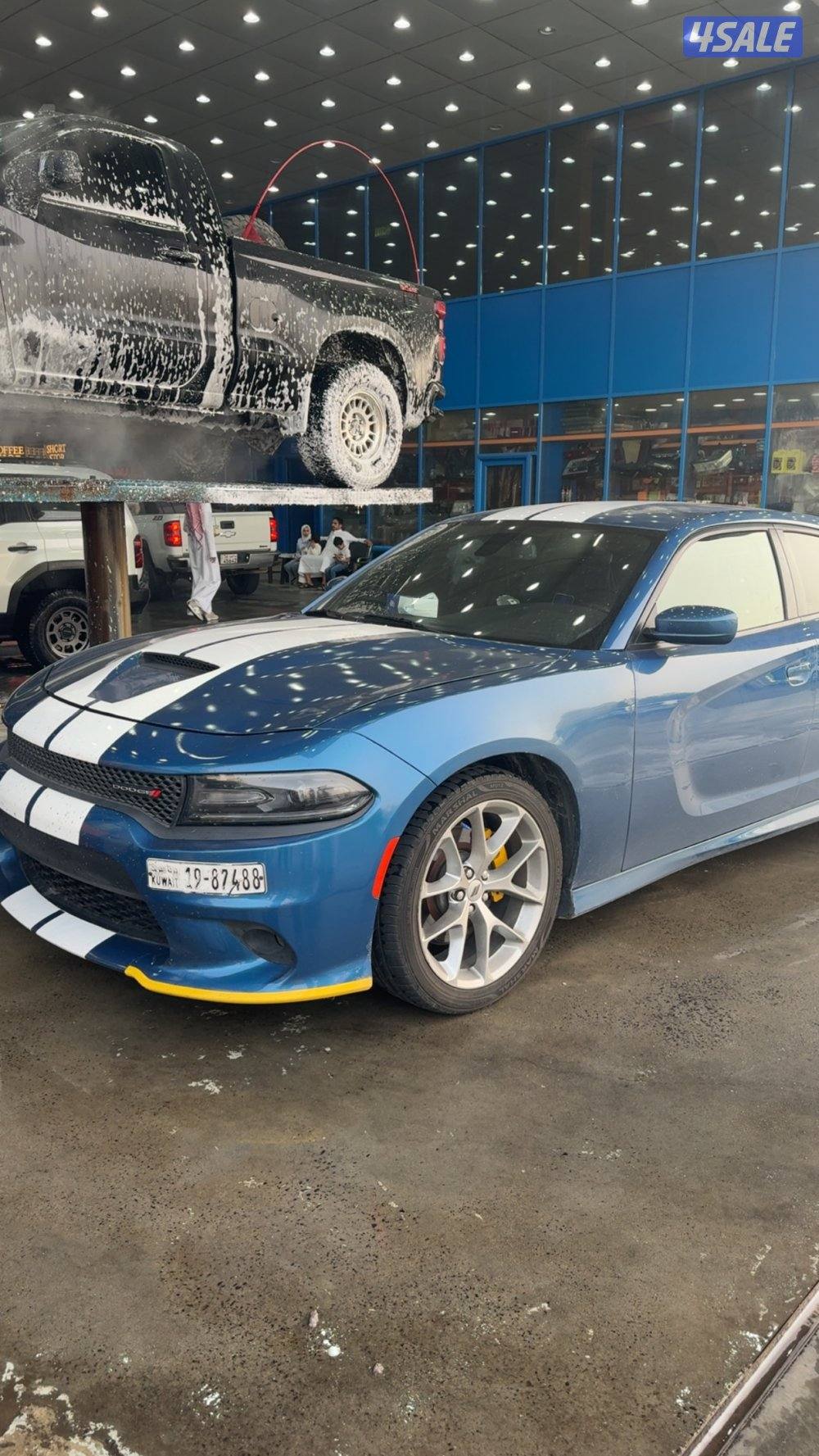 بيع او تبديل مع موستنج v8 2015 ⬆️دودج تشارجر  V6GT5