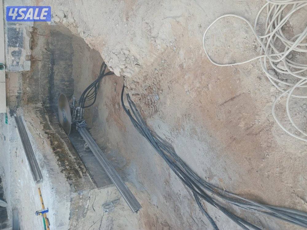 قص خرسانه ليزر فتحات كور ليزر وقص أبواب ودرايش وقص درج سلم وجميع الطوف13