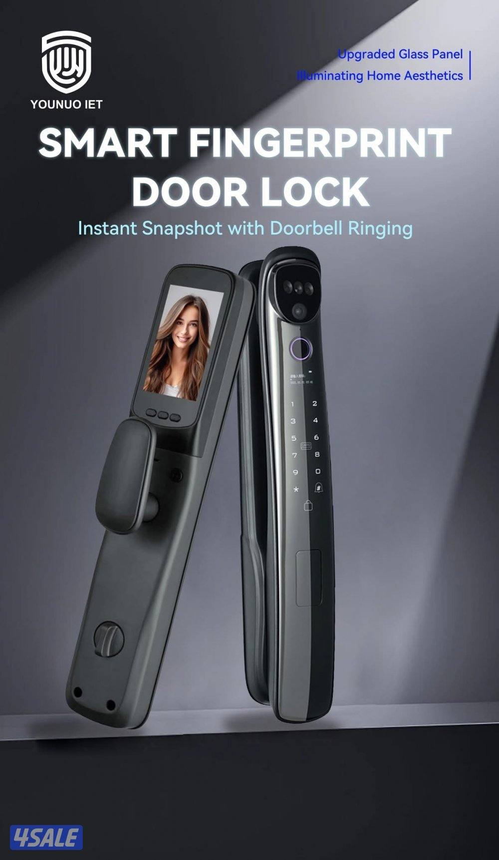 Smart lock for Wooden, Aluminium, Metal Gates, available8