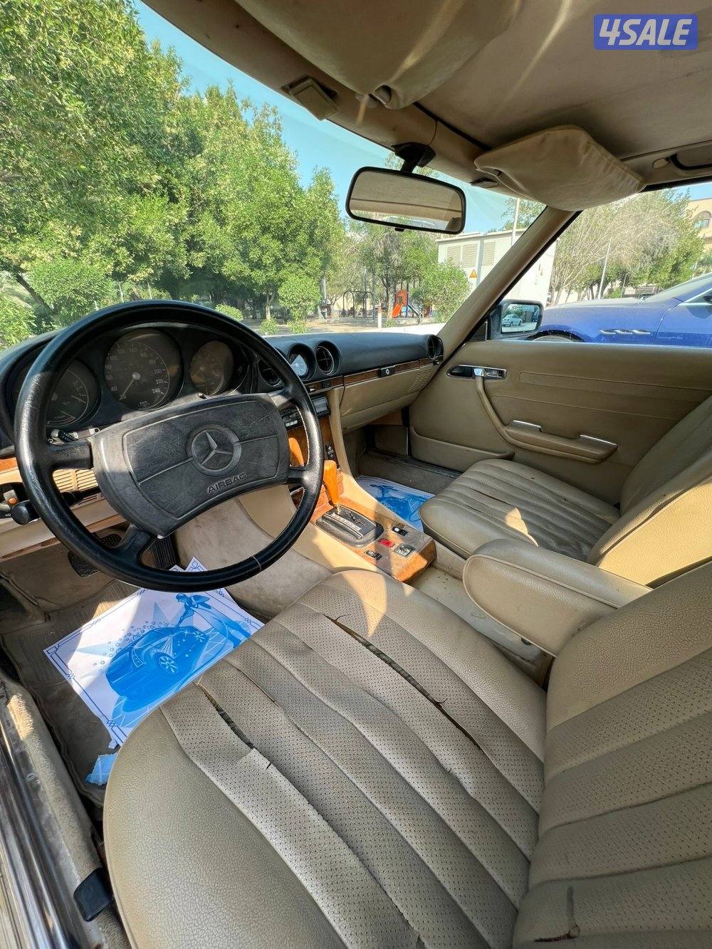 مرسيدس SL280 موديل 1984 البشر4