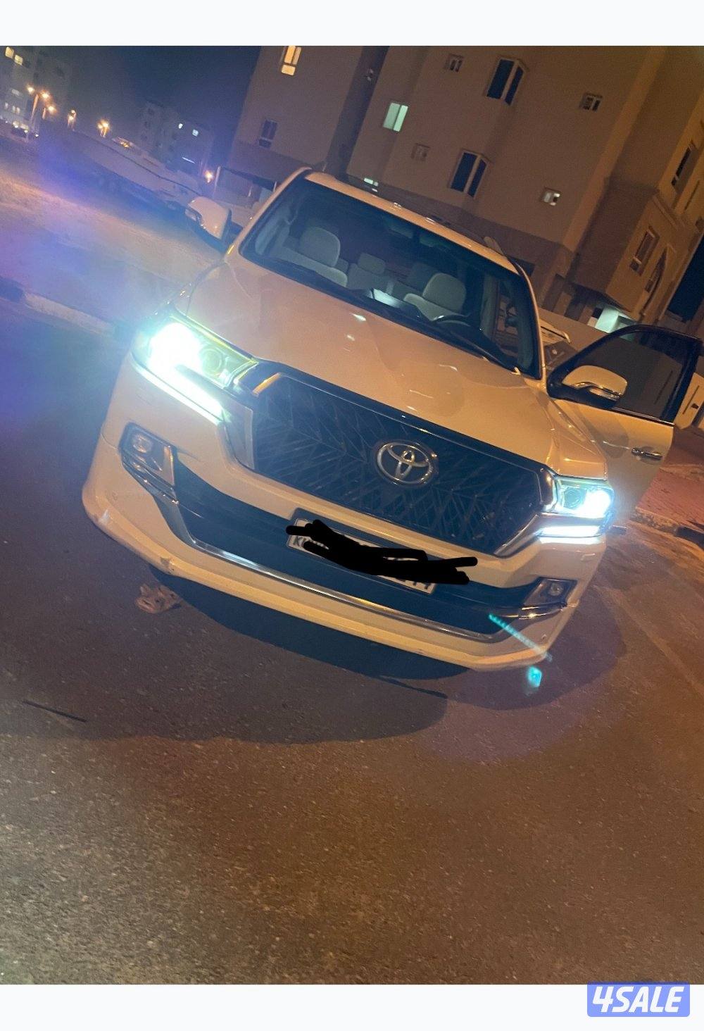 للبيع لاند كروزر2016 شرط الفحص فيه اصباغ في راس شاصي ماياثر1