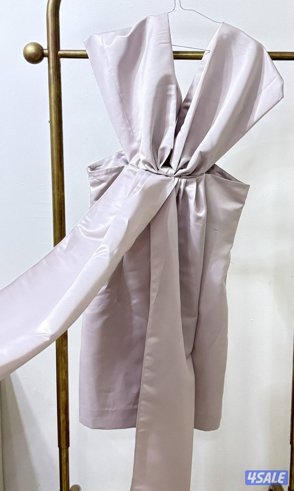 فستان وردي فاتح0