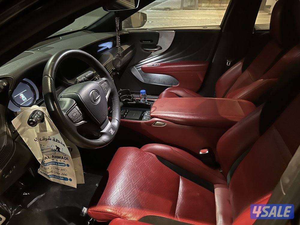 لكسز LS500 سبورت مديل 2018 ماشي 106 سيرفس منتظم شرط الفحص(صبغ الوكاله)7