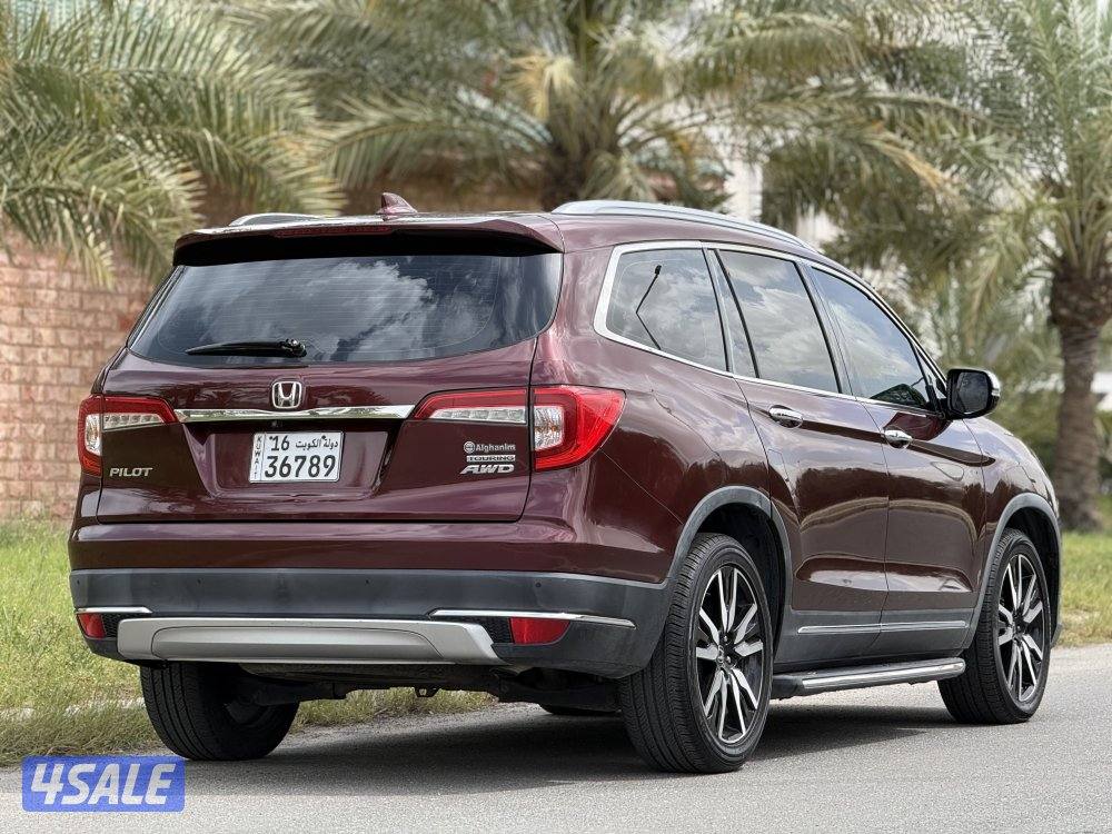 هوندا بايلوت Touring صبغ الوكالة 20192