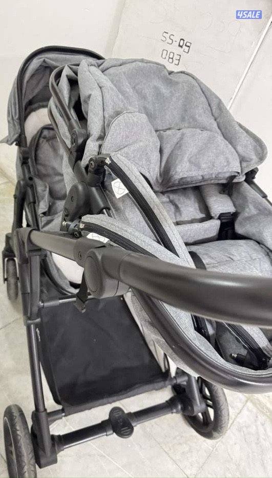 Baby stroller for twins. عربة توأم للأطفال2