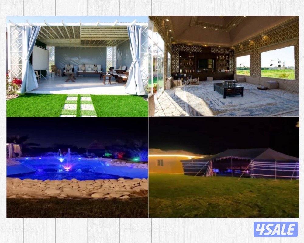 للإيجار مزرعه بالعبدلي يومي1