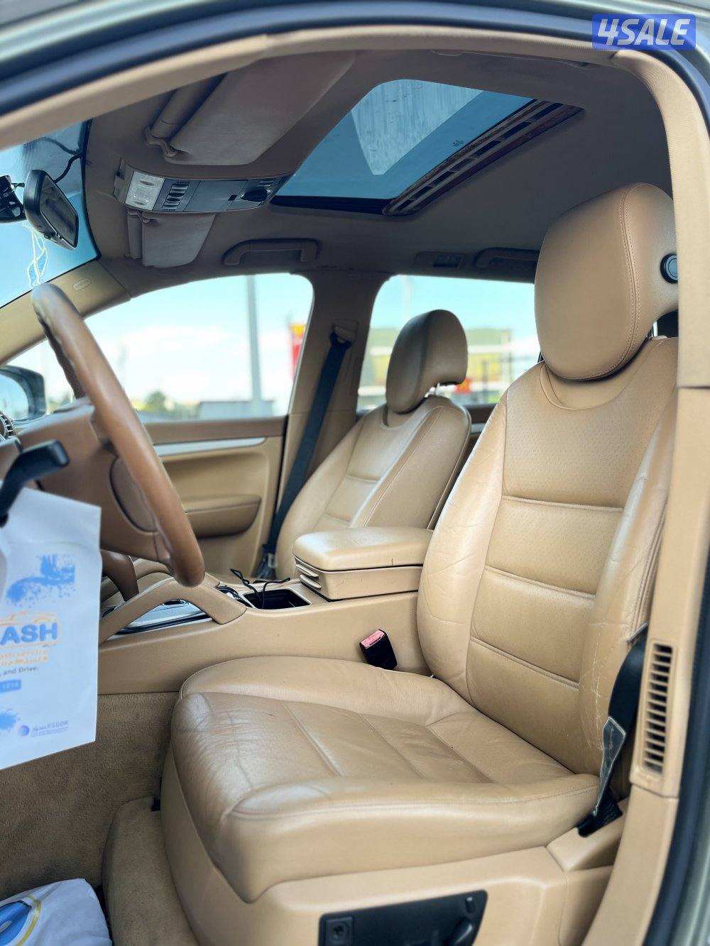 بورش كايين s موديل 2008 كامل المواصفات 6 سلندر شرط الفحص7