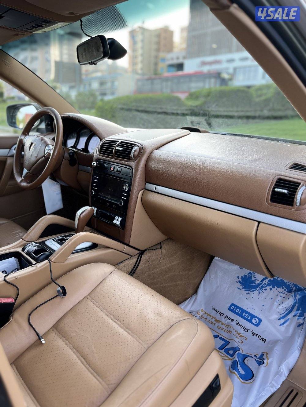 بورش كايين s موديل 2008 كامل المواصفات 6 سلندر شرط الفحص10