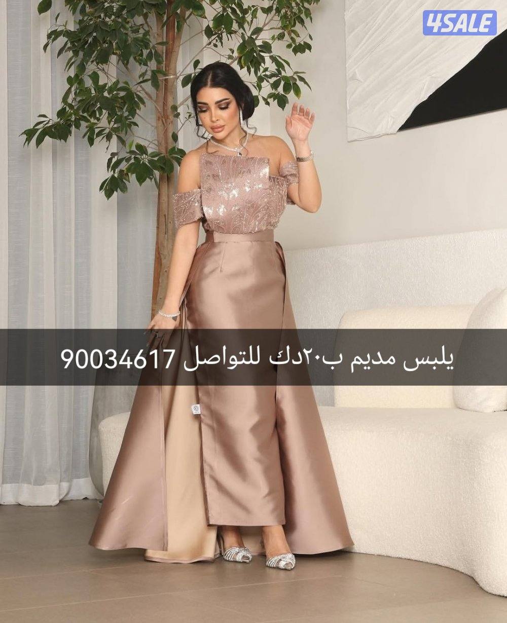 للبيع فساتين لبسة وحده من مصممات باقل من نص السعر2