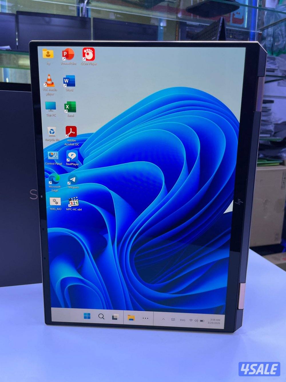 لابتوب تاتش 360 درجة HP Spectre x360 i711