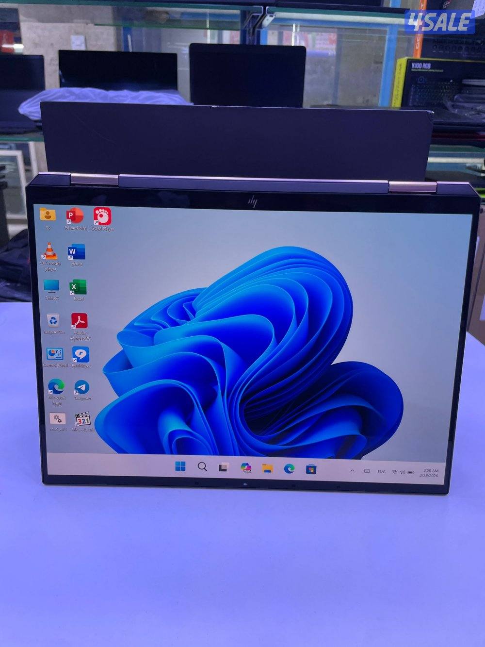 لابتوب تاتش 360 درجة HP Spectre x360 i712