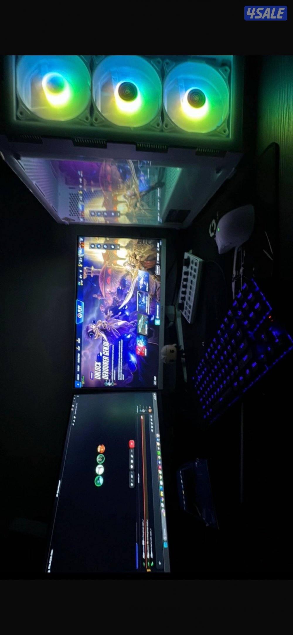 للبيع بيسي وشاشتين0