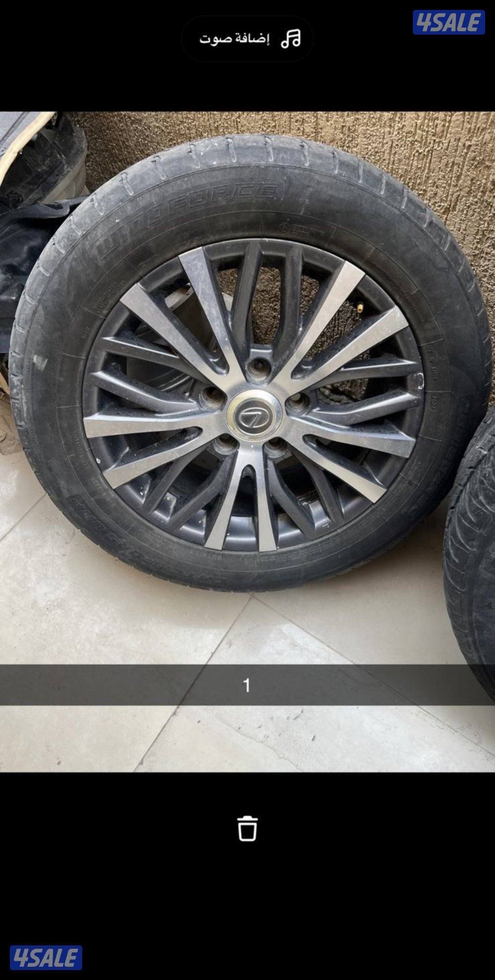 للبيع 4 رنقات جيب لكزس 2016 الدرجة الثانية 570 وكالة0