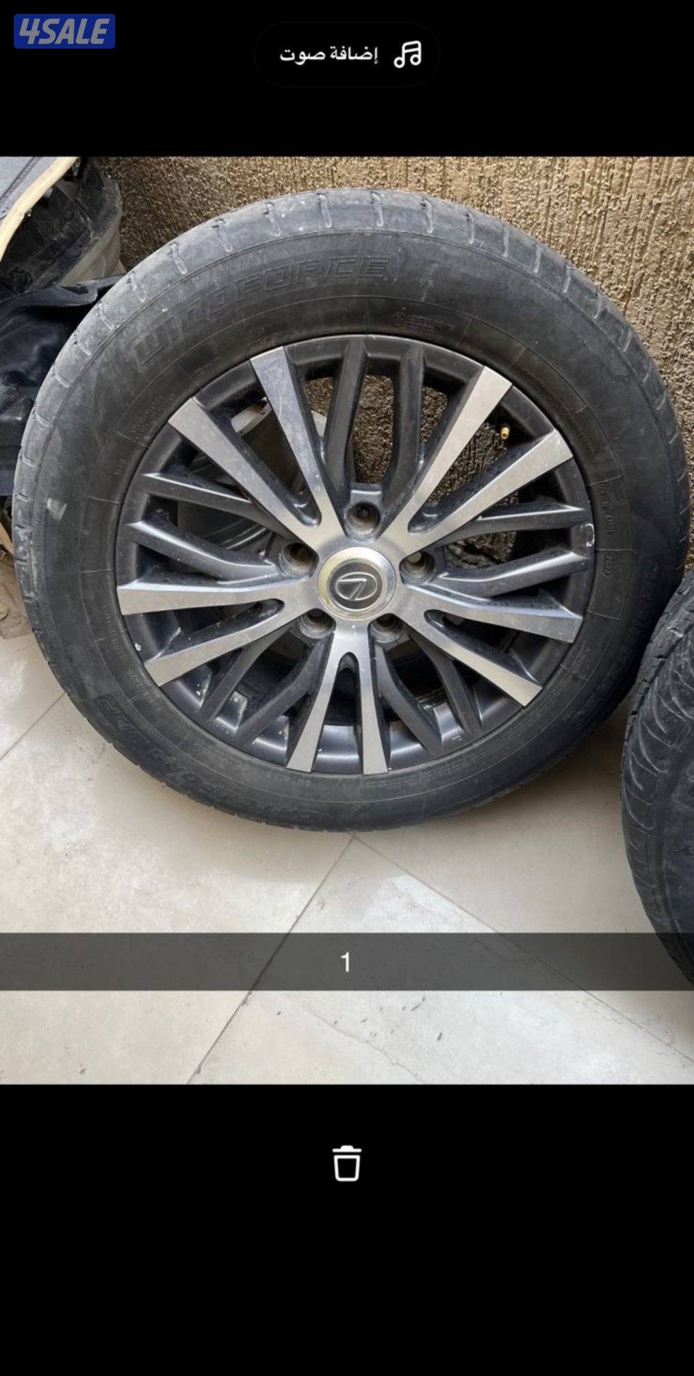 للبيع 4 رنقات جيب لكزس 2016 الدرجة الثانية 570 وكالة4