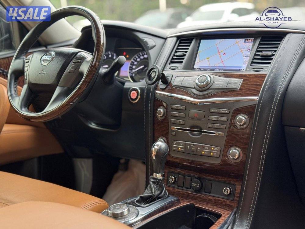 باترول بلاتينيوم 2016 مكينة 320 عداد 260 ألف بحالة ممتازة9