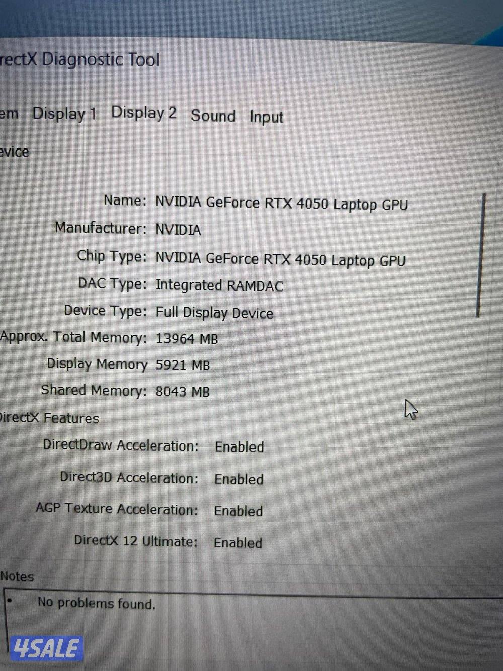 HP Victus  i7-14650HX RTX 40508